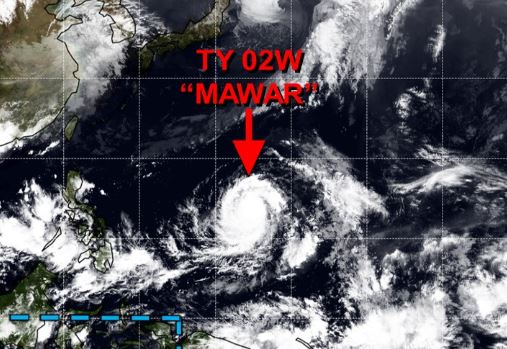 Typhoon Mawar 