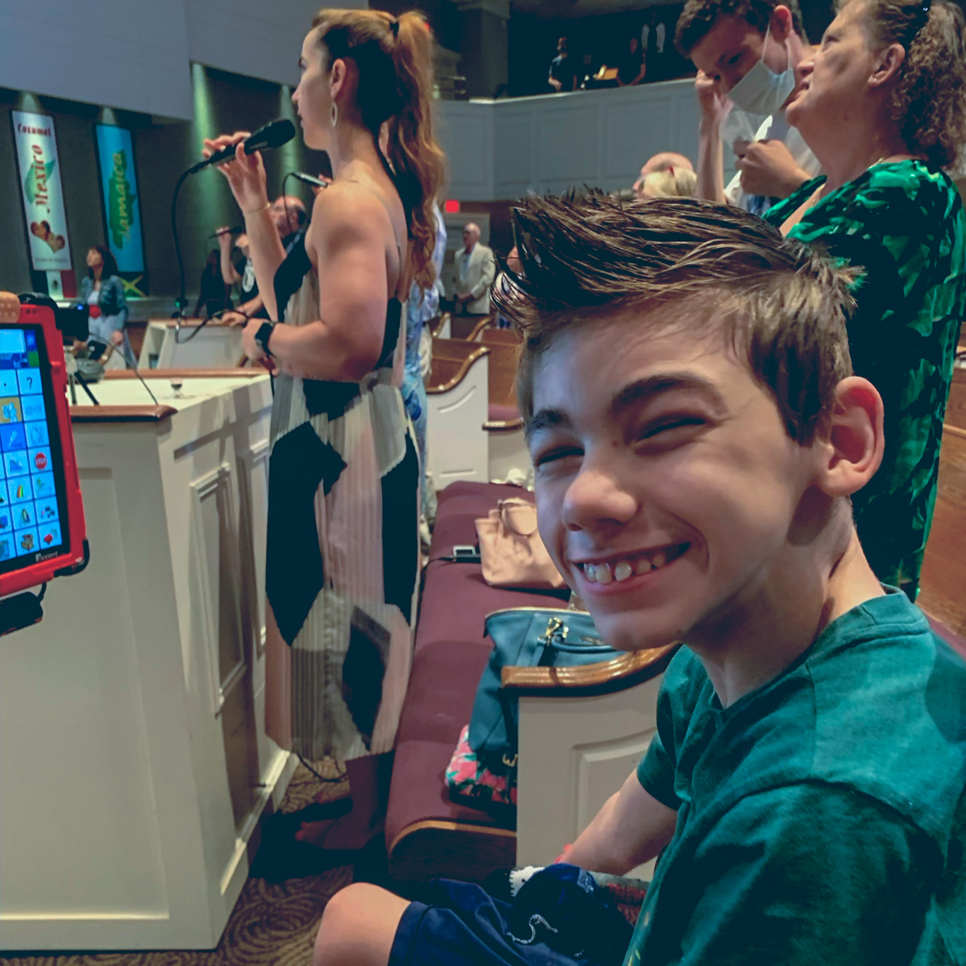 Oliver, age 14, has cerebral palsy, loves learning about Jesus