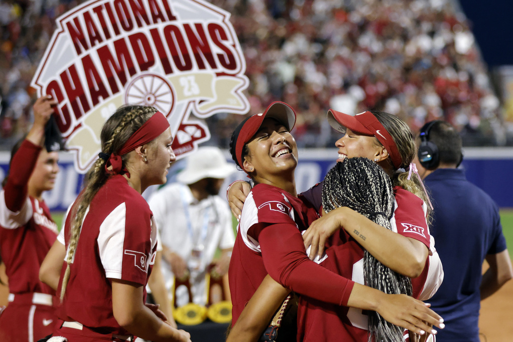 Watch Women's College World Series Champions Share Faith On National