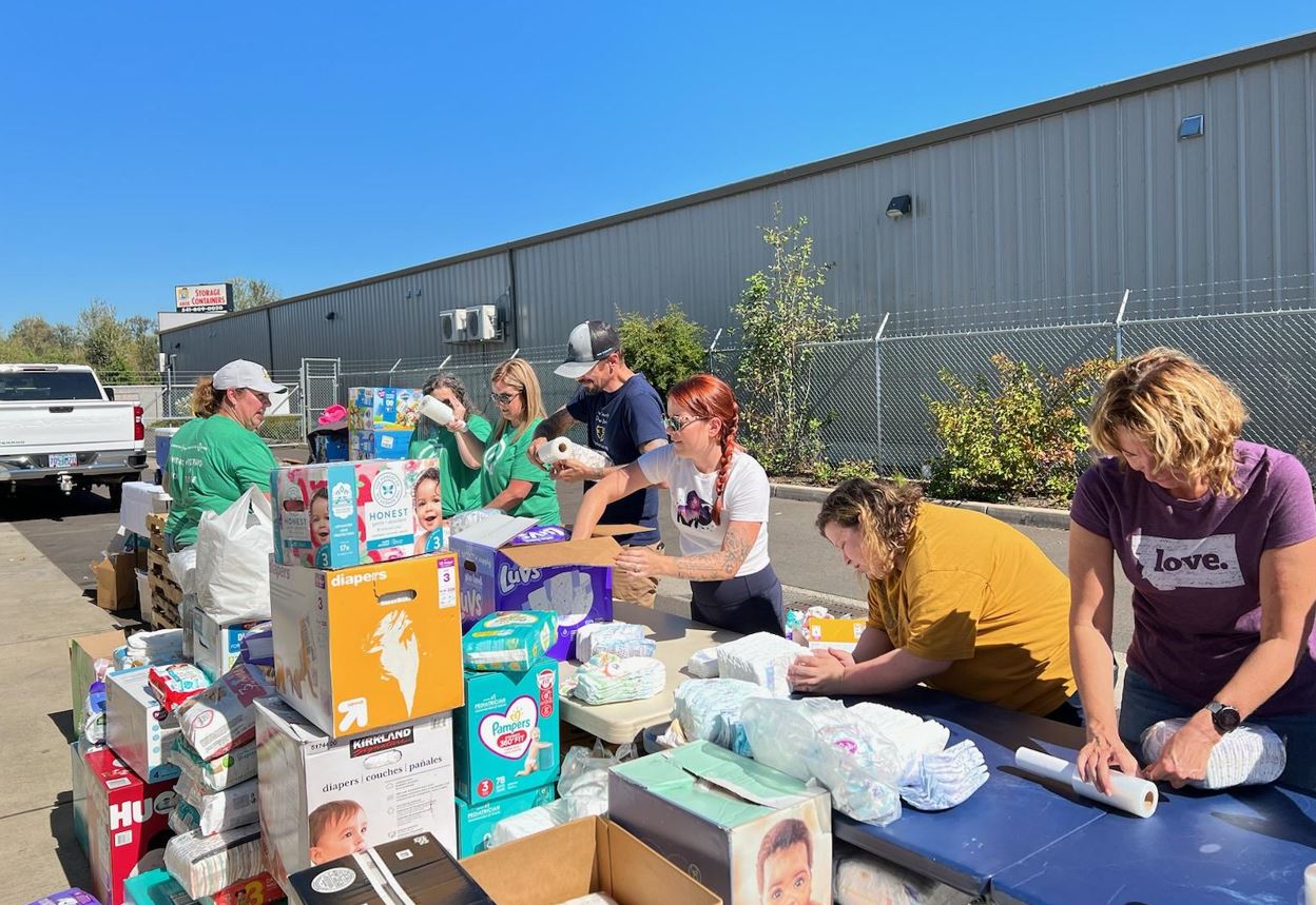 Oregon Mom Opens Community Diaper Bank To Help Families In Need