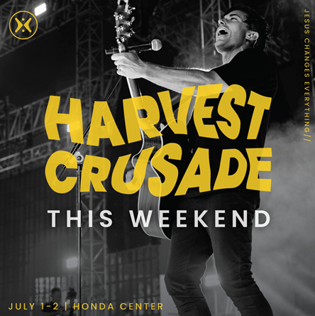 Greg Laurie’s 33rd Annual Harvest Crusade At Honda Center, Anaheim July ...