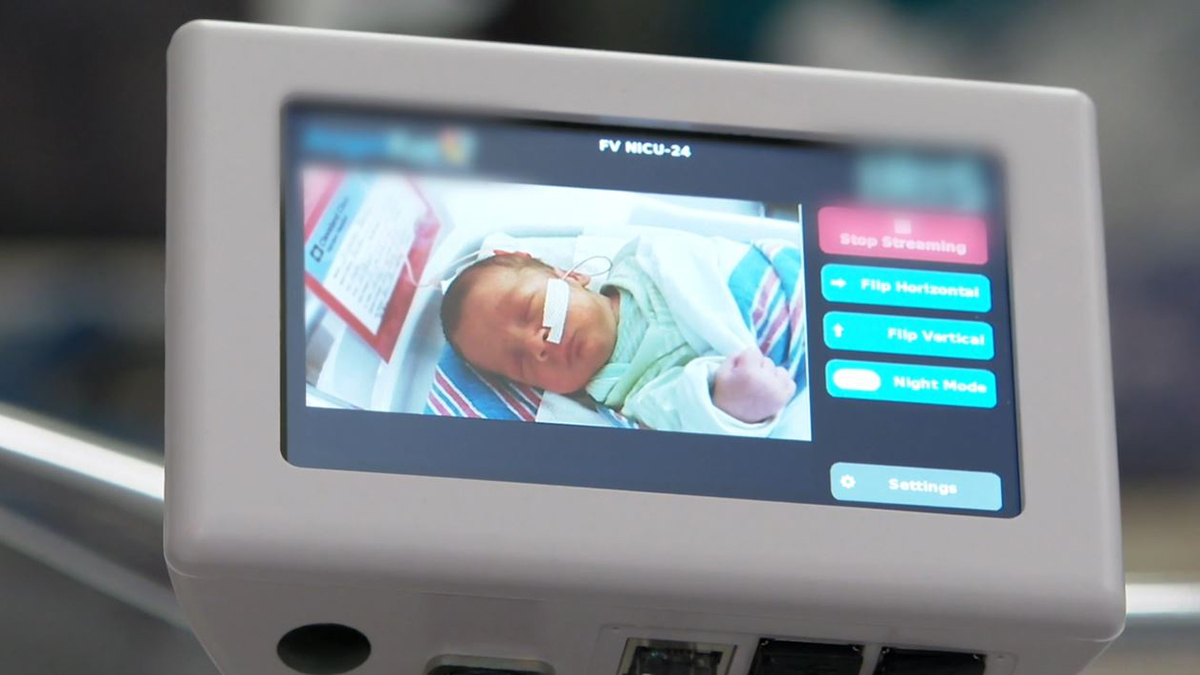 Webcams In NICU Help New Parents Bond Virtually, Reduce Stress