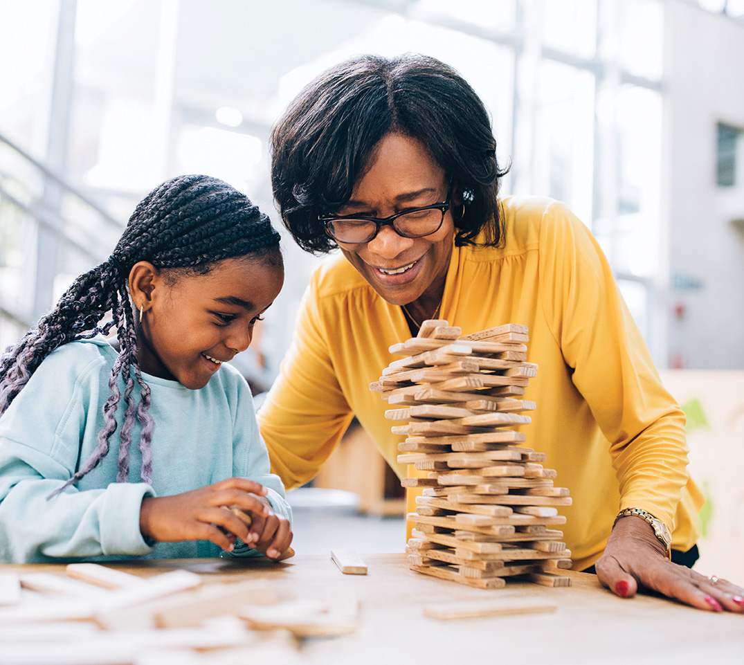 Voices for Children volunteer