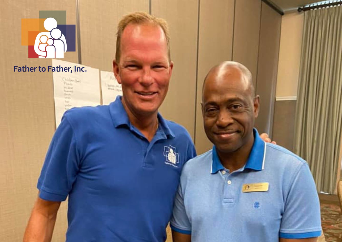 Father to Father CEO, Tom Swanciger (left) and Vincent Mercer (right)