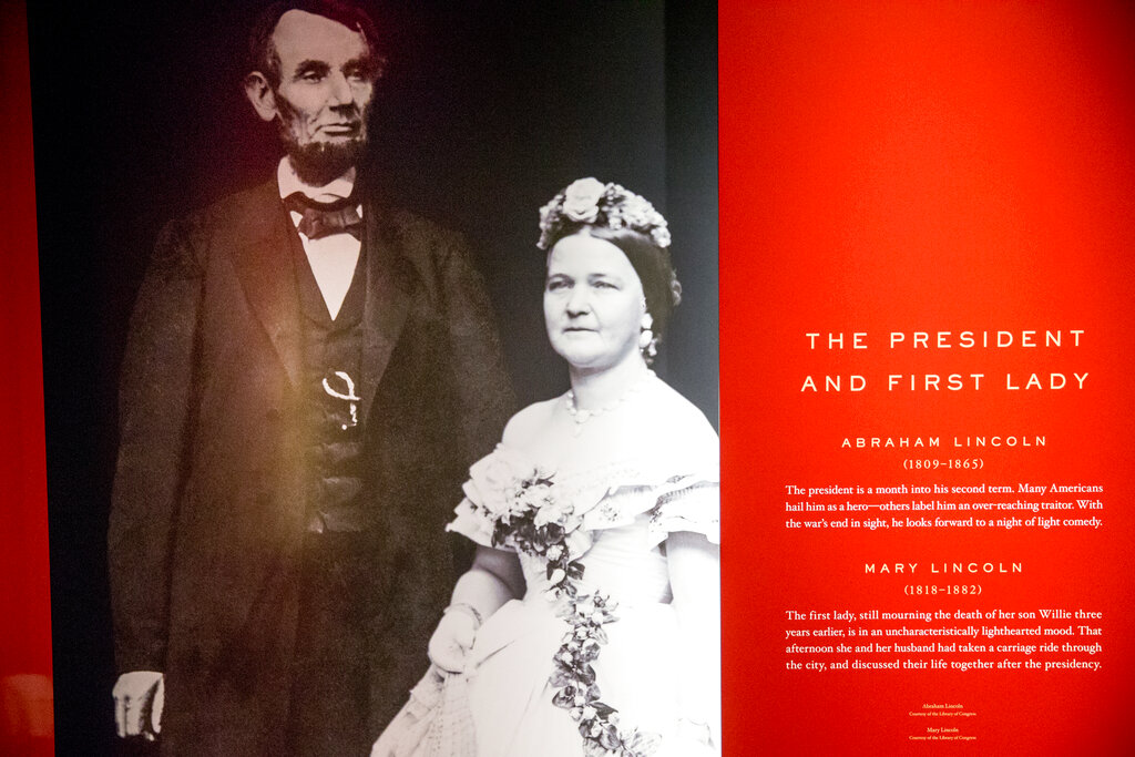 President Abraham Lincoln and First Lady Mary Lincoln 