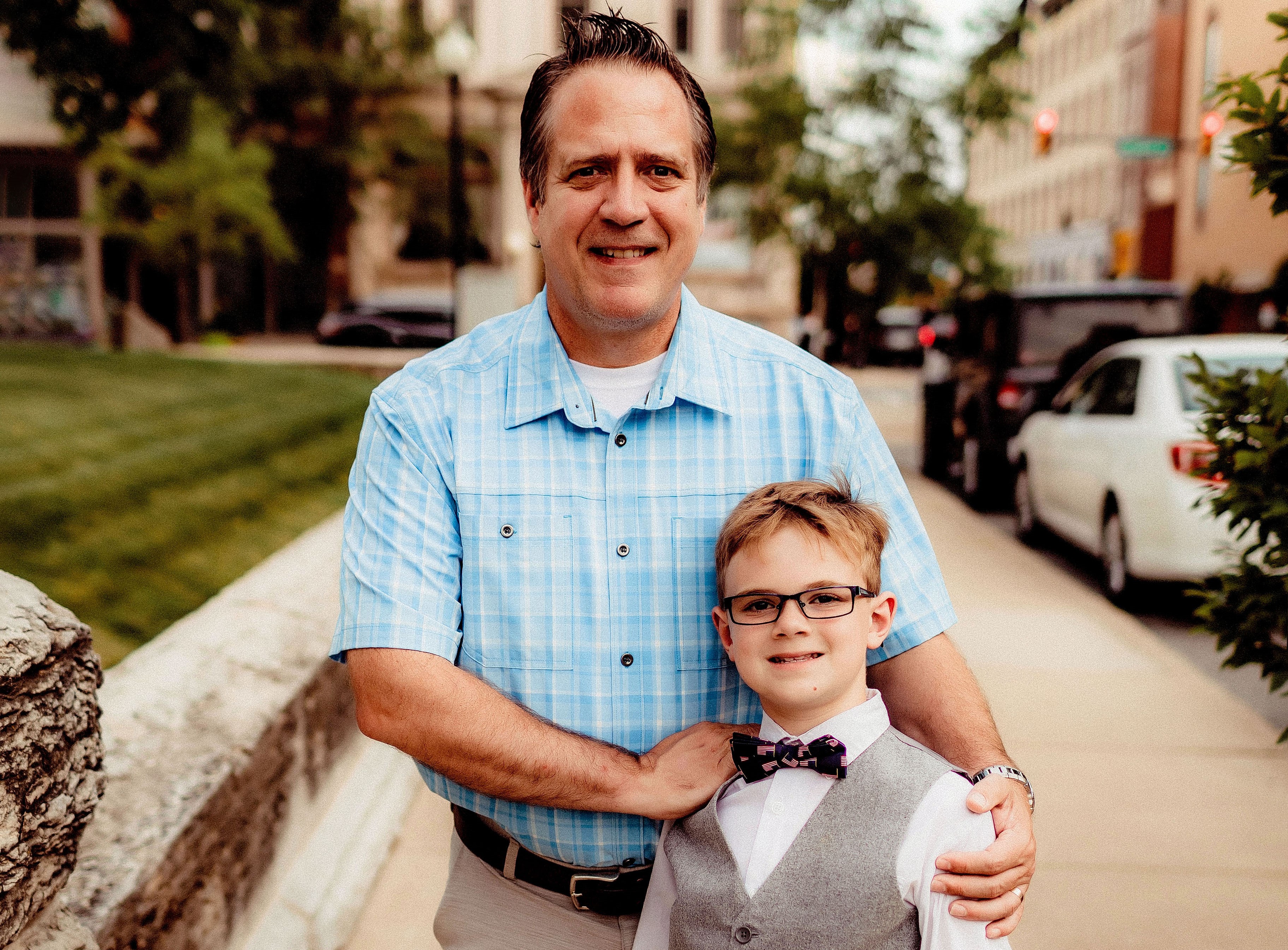 Ezra and his Dad