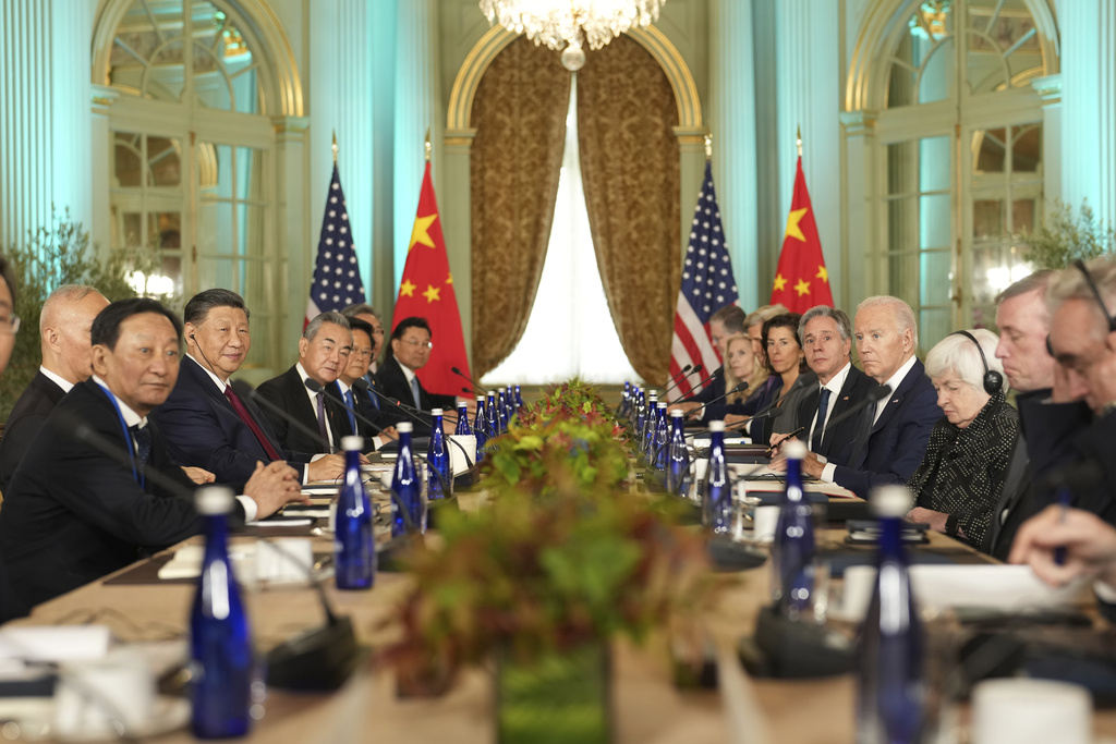 President Joe Biden Meets with China