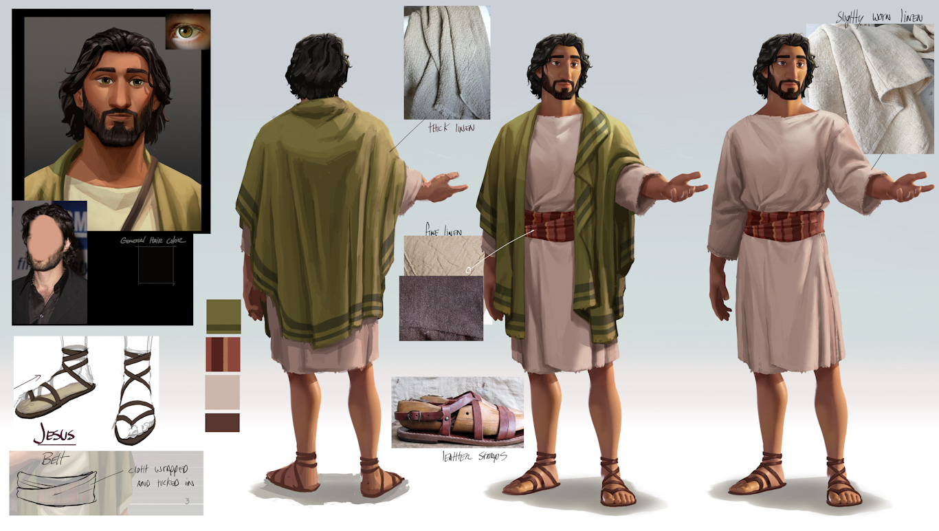 Jesus image test scenes 