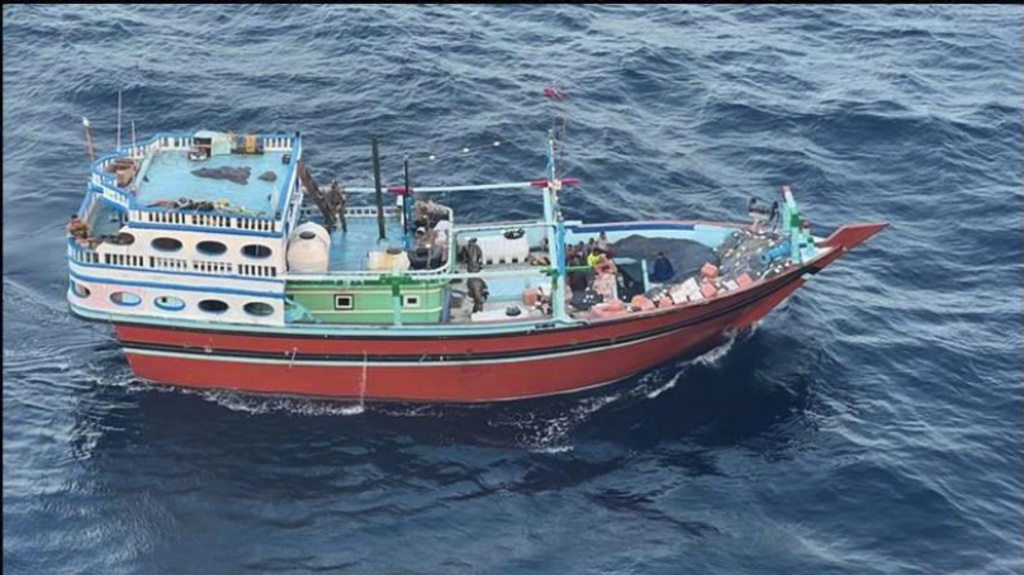 the vessel that carried Iranian-made missile components bound for Yemen