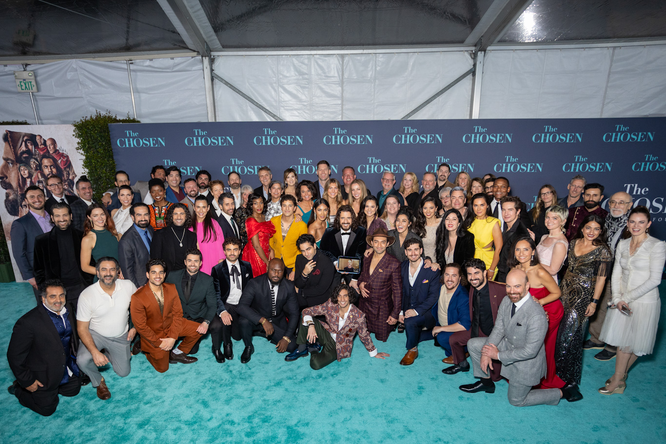 The Chosen Season 4 cast at the Los Angeles premier 