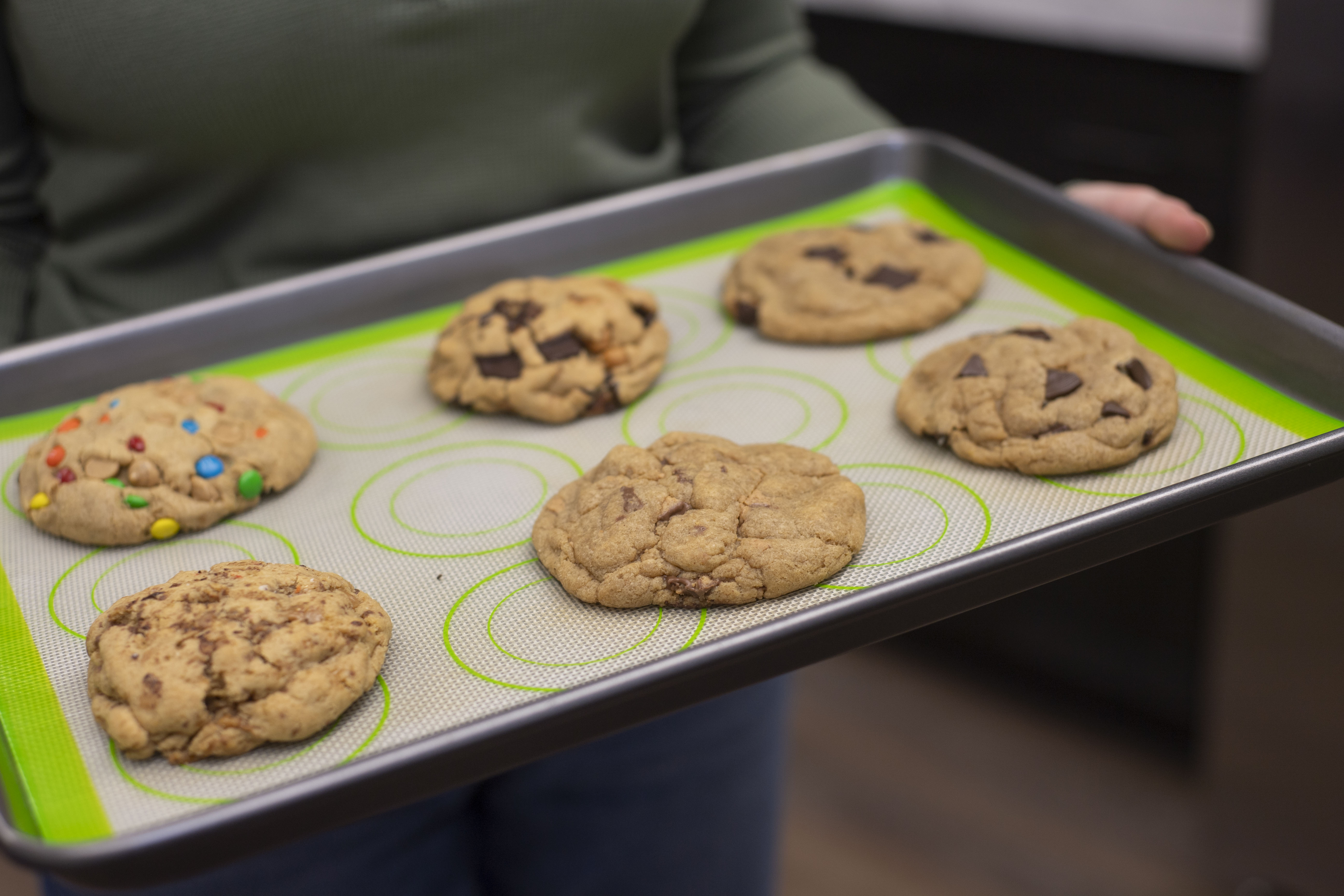 “The idea is that my customers can experience food freedom through creating their own cookie.” 