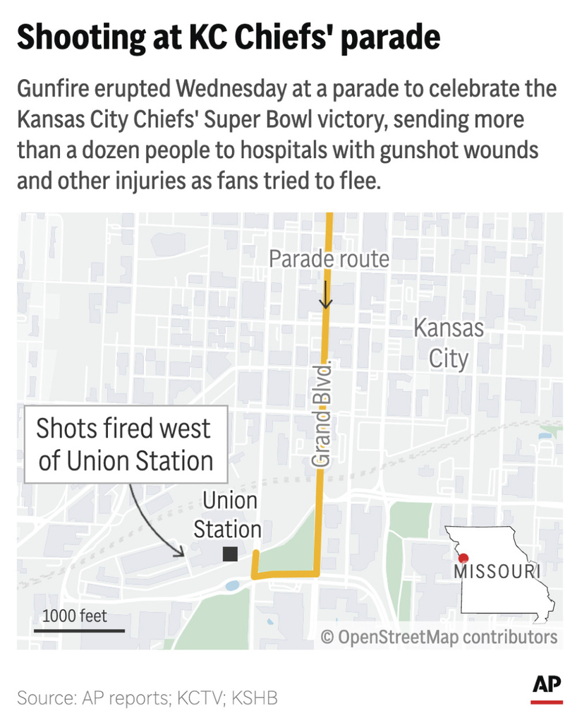 The shooting outside Union Station happened despite more than 800 police officers who were in the building and around the area, including on top of nearby buildings