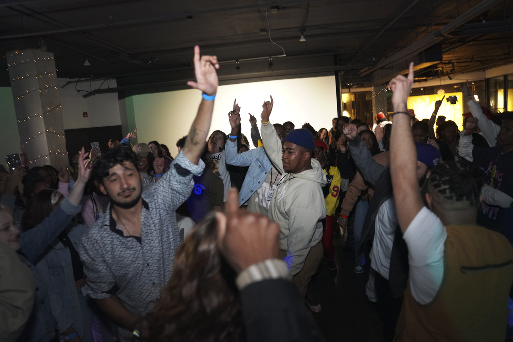 More than 200 racially and ethnically diverse young clubbers attended The Cove