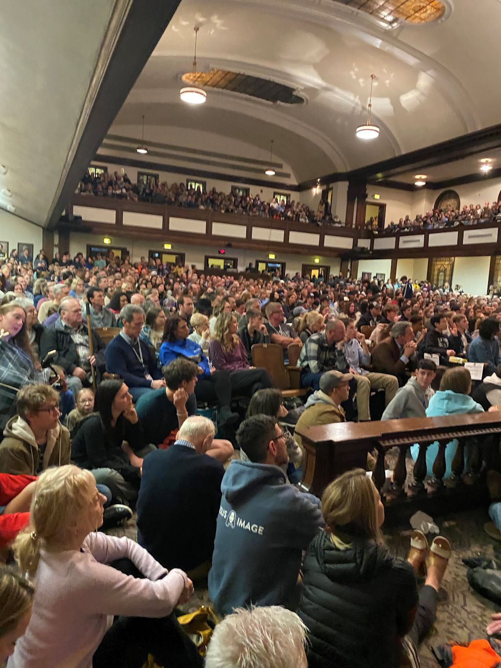 Many in leadership at Asbury, including Pastor Sarah, felt a variety of emotions including shock, awe, full of wonders. “We weren’t in charge of this at all.”