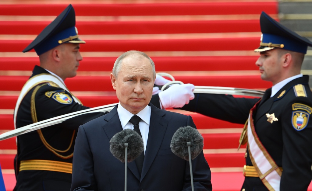The announcement came on the eve of Russian President Vladimir Putin’s inauguration to a fifth term in office and in a week when Moscow on Thursday will celebrate Victory Day, its most important secular holiday, marking its defeat of Nazi Germany 