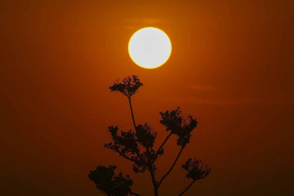 South Florida has been hotter than normal. 