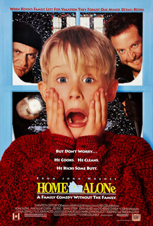 Home Alone grossed $285.8 million in the United States and Canada and $190.9 million in other countries for a worldwide total of $476.7 million
