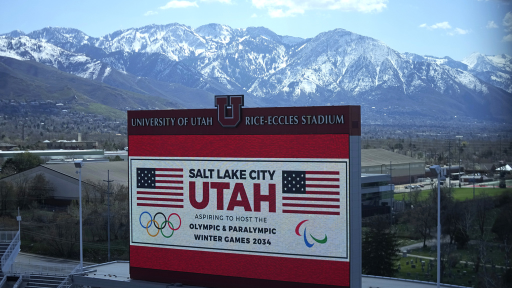 The scoreboard at the University of Utah