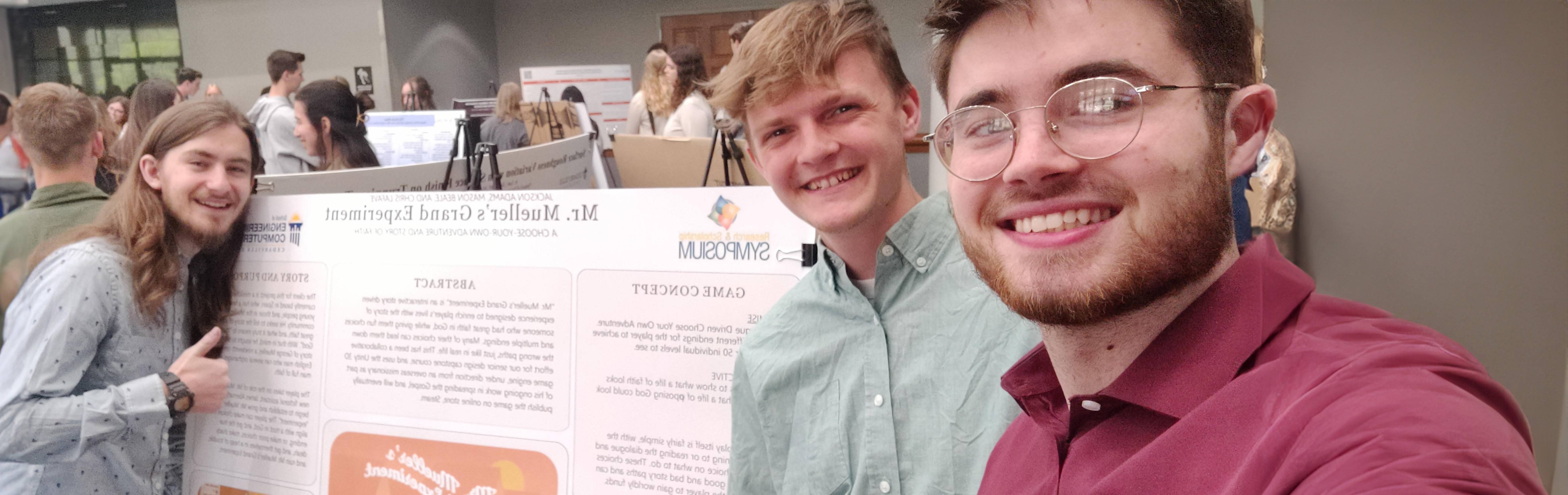 The video game was designed by Cedarville University students for a class initiative