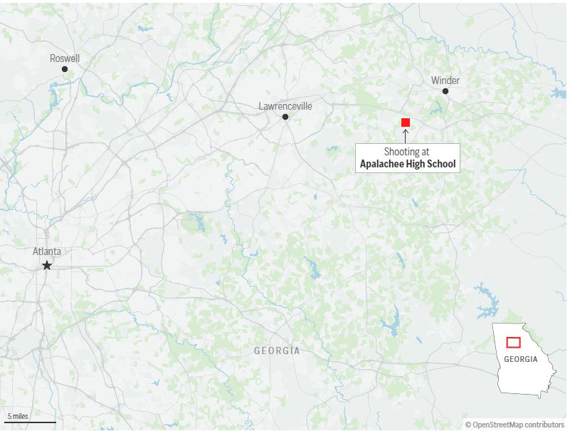 Location where shooting took place.