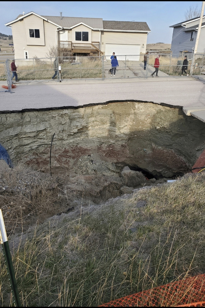 Crews built Hideaway Hills, located a few miles northwest of Rapid City, from 2002 to 2004 in an area previously owned by the state where the mineral gypsum was mined