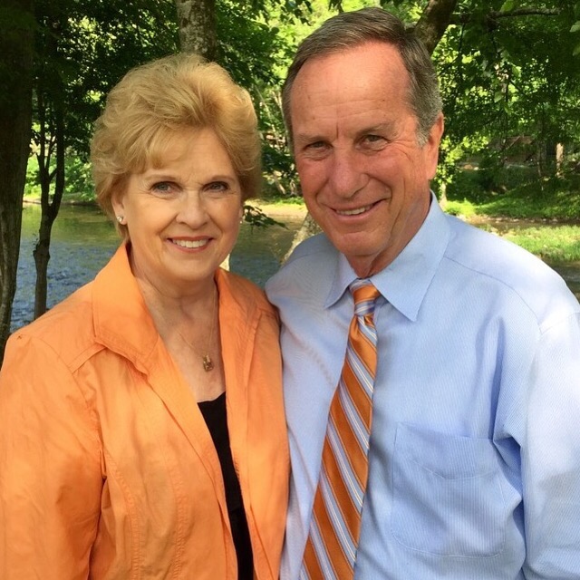 Bob Russell with his wife Judy Russell