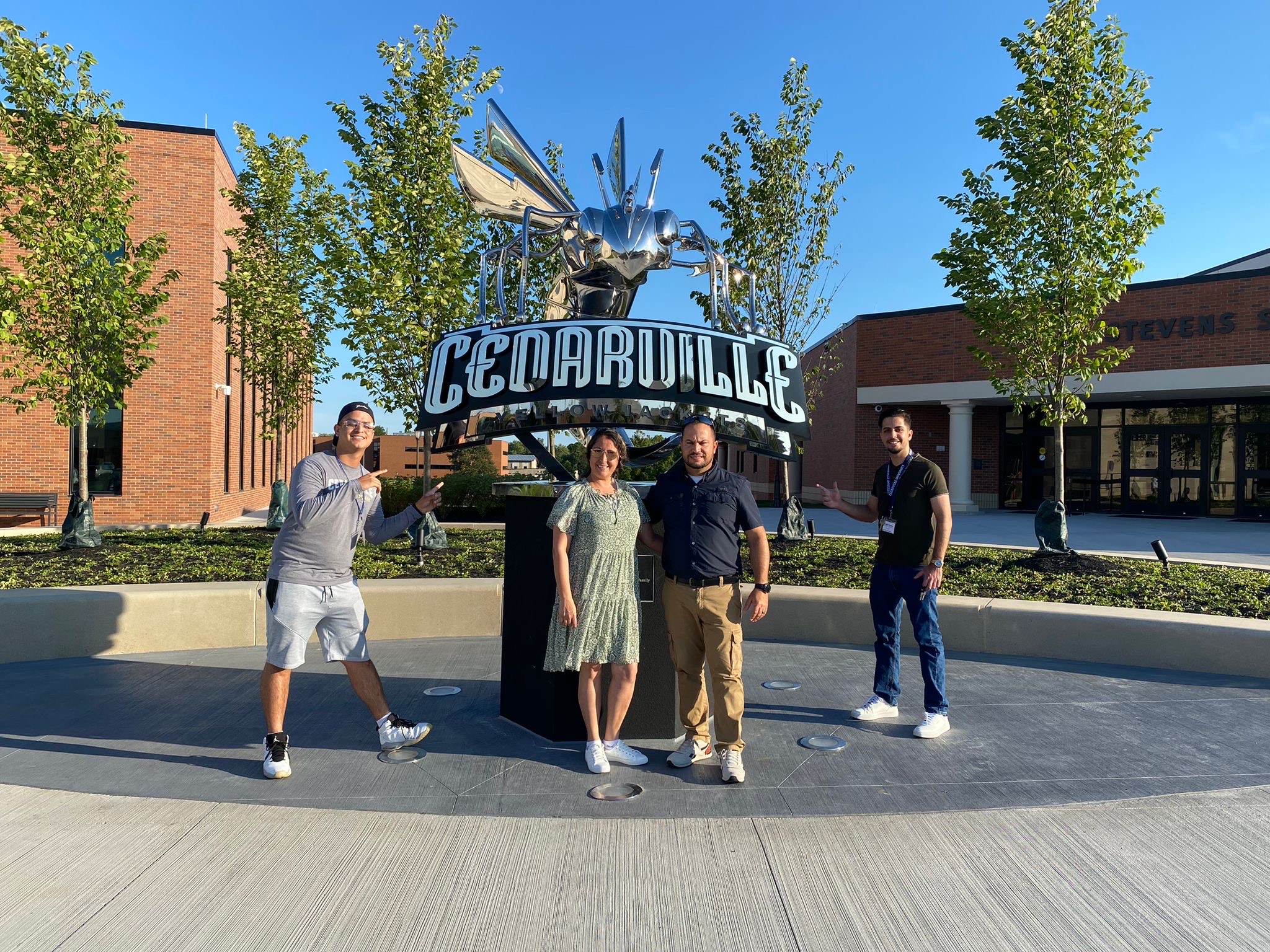 The Molina Family: David (left) and Pablo (right) are the first Cuban students to attend Cedarville University