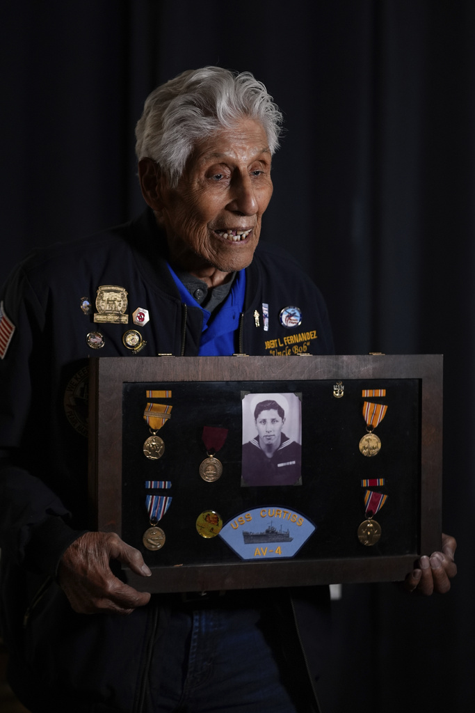 Pearl Harbor Navy veteran Bob Fernandez 