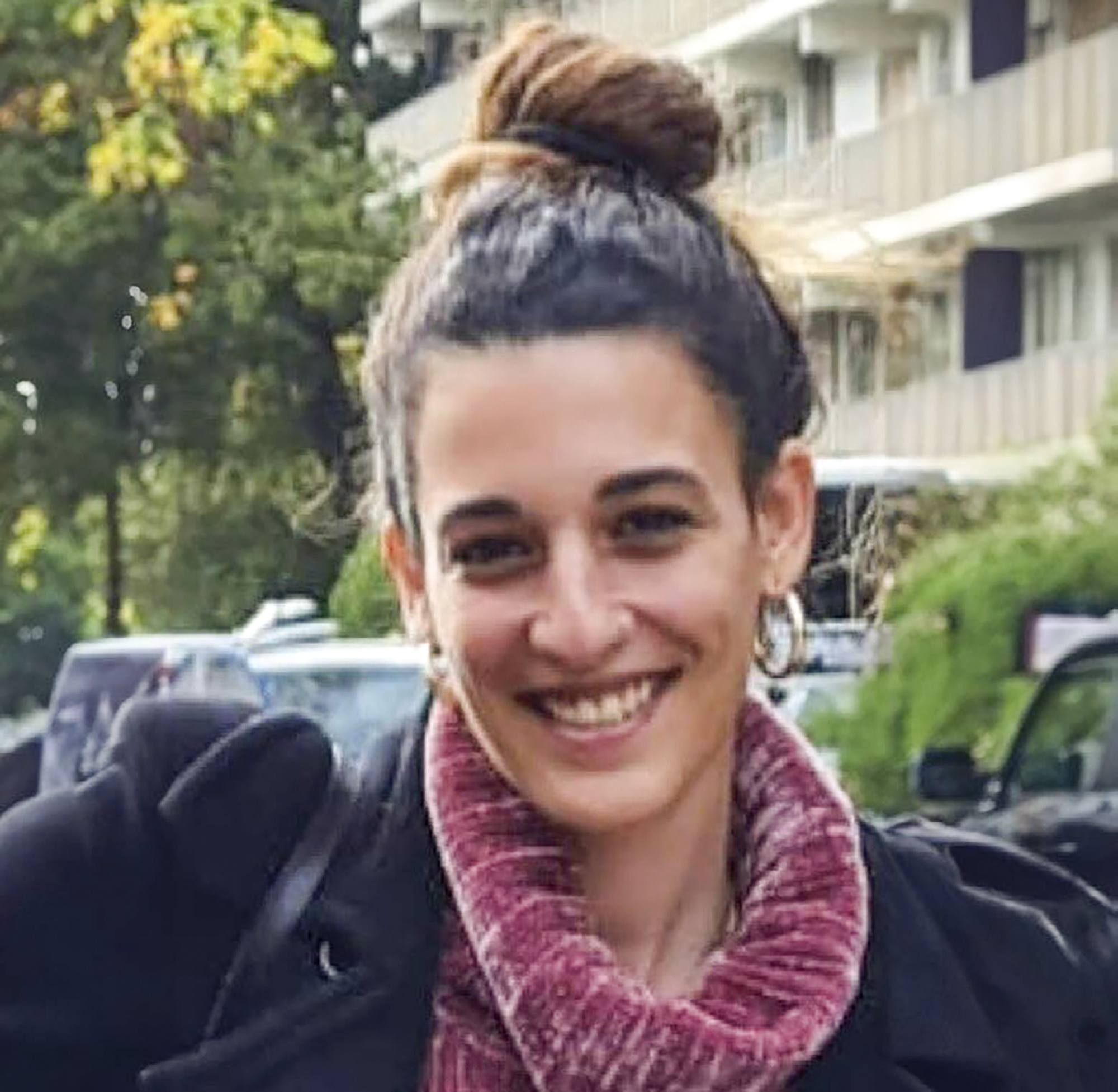 Young woman, smiling