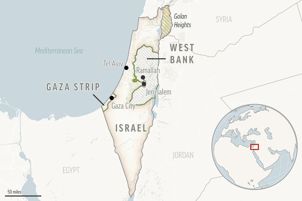 Location of West Bank