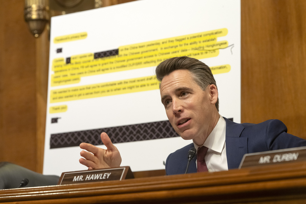 Sen. Josh Hawley, R-Mo.