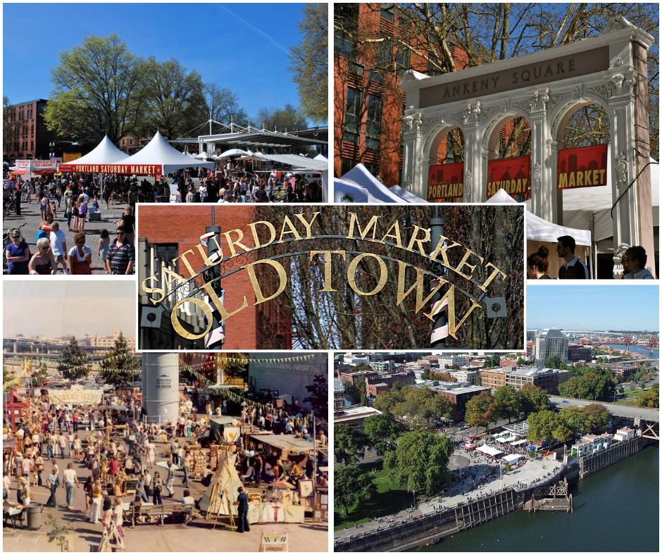 Portland Saturday Market Old Town