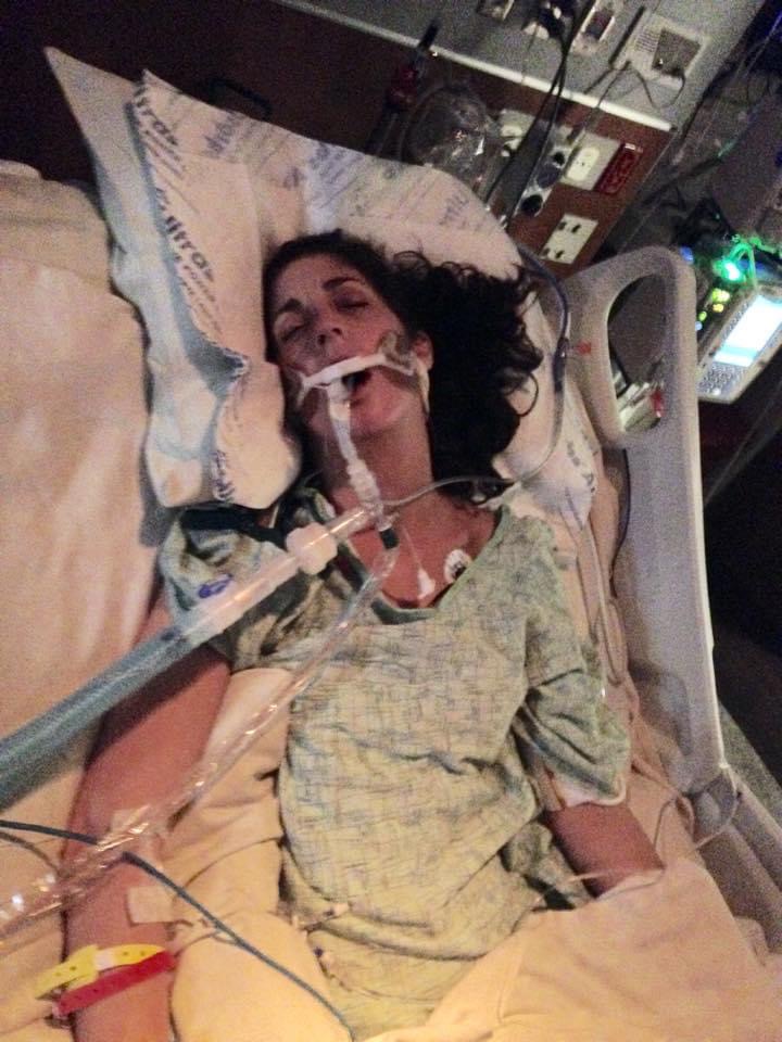 in the hospital