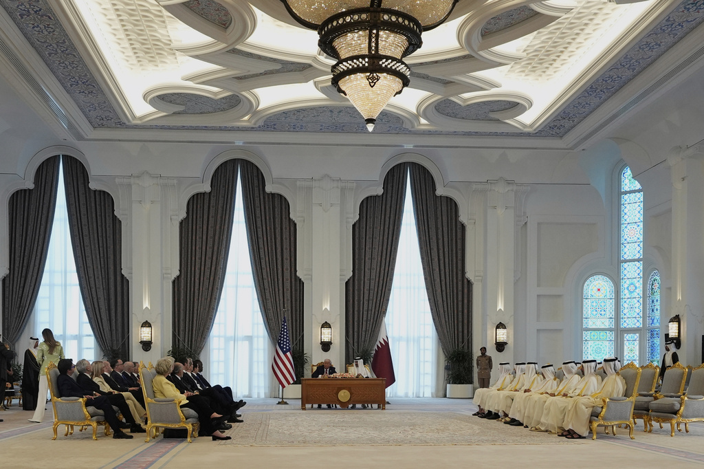 President Donald Trump and Qatar