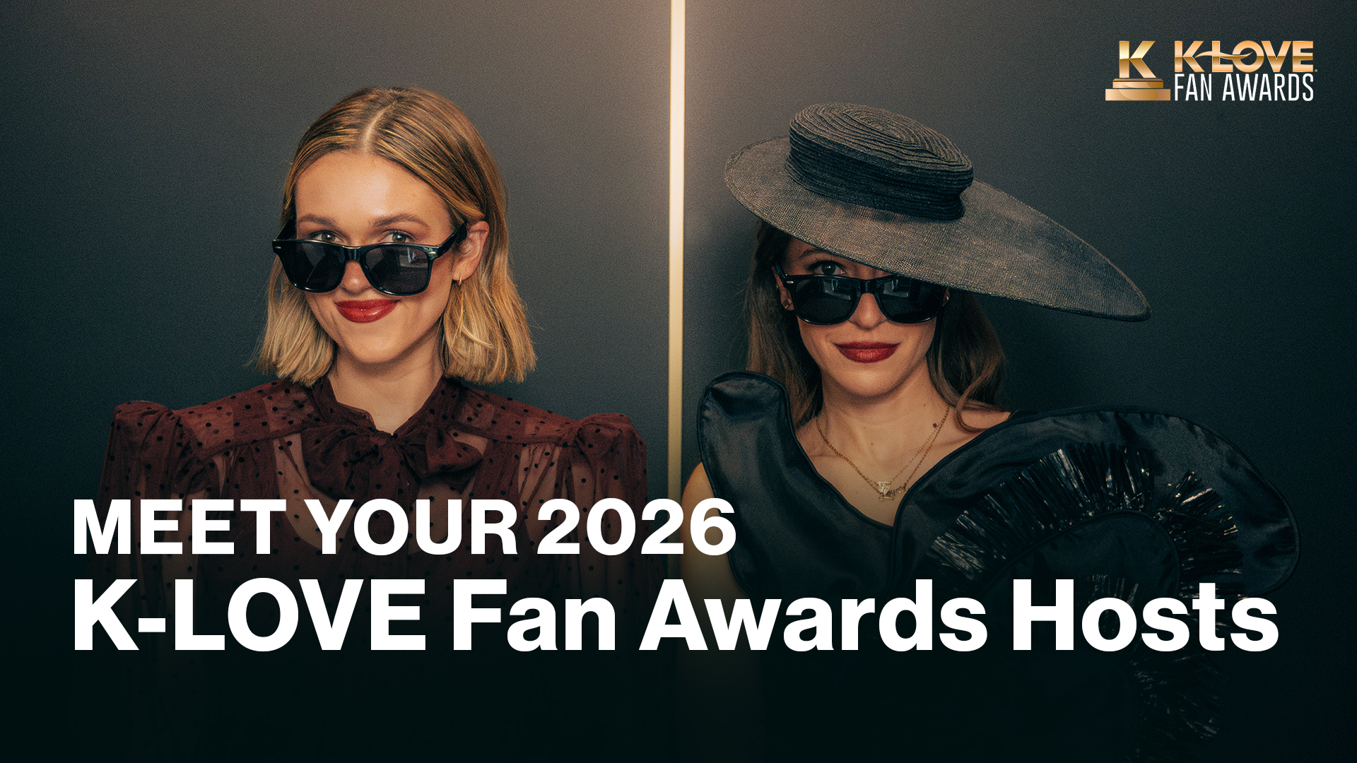 Meet Your 2026 K-LOVE Fan Awards Hosts
