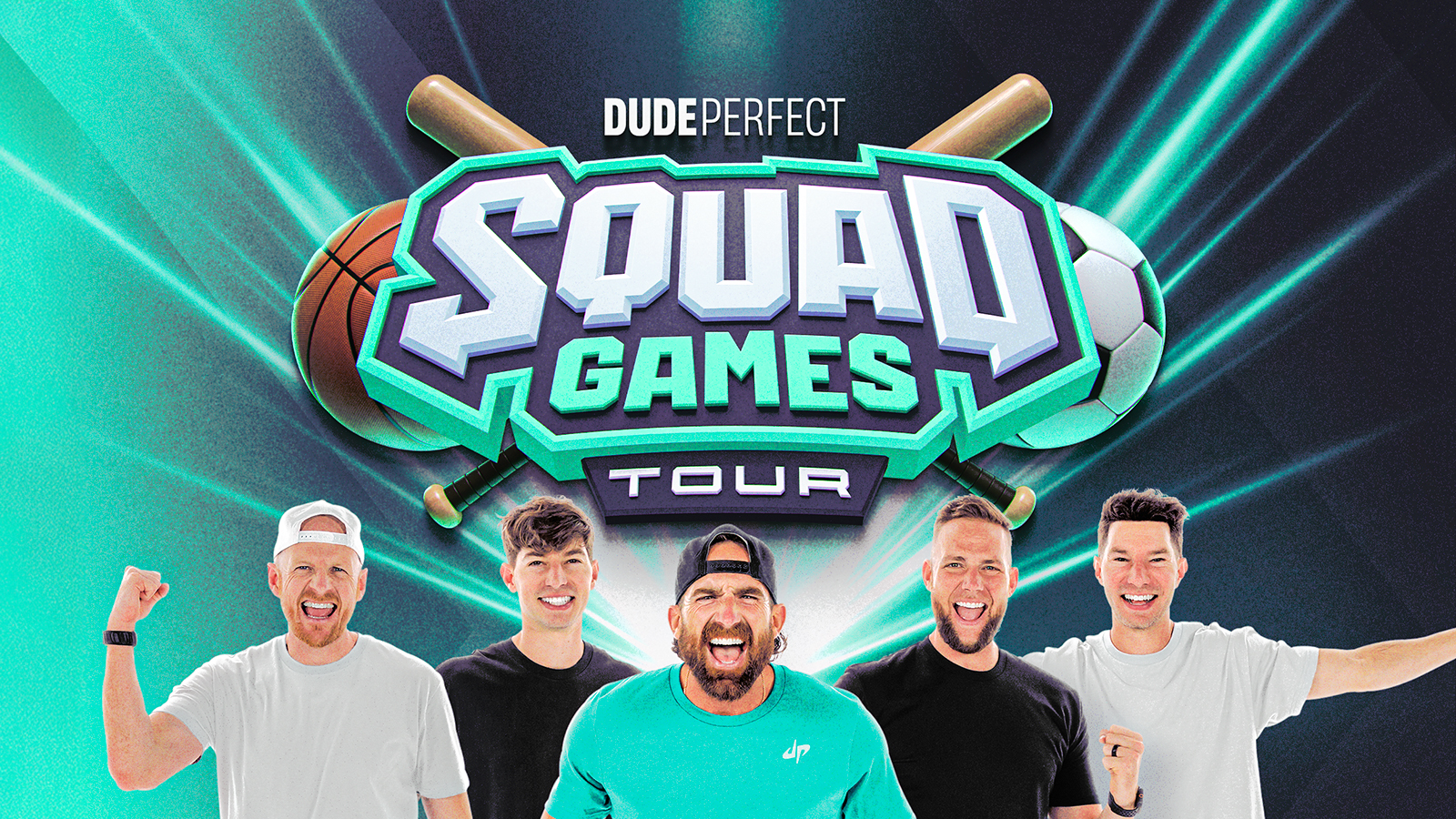 Dude Perfect Squad Games Tour 2026