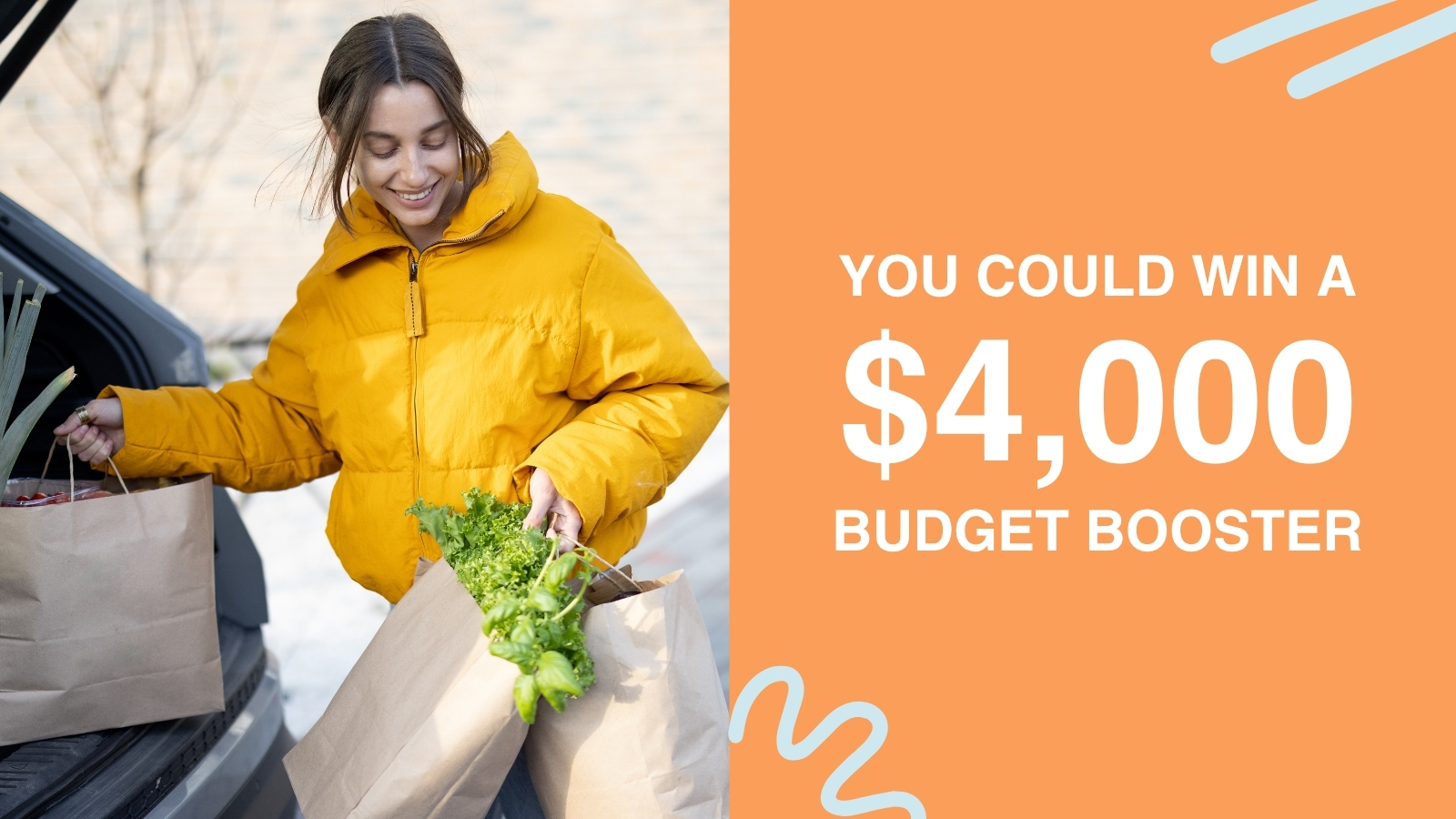 You could win a 4000 dollar budget booster