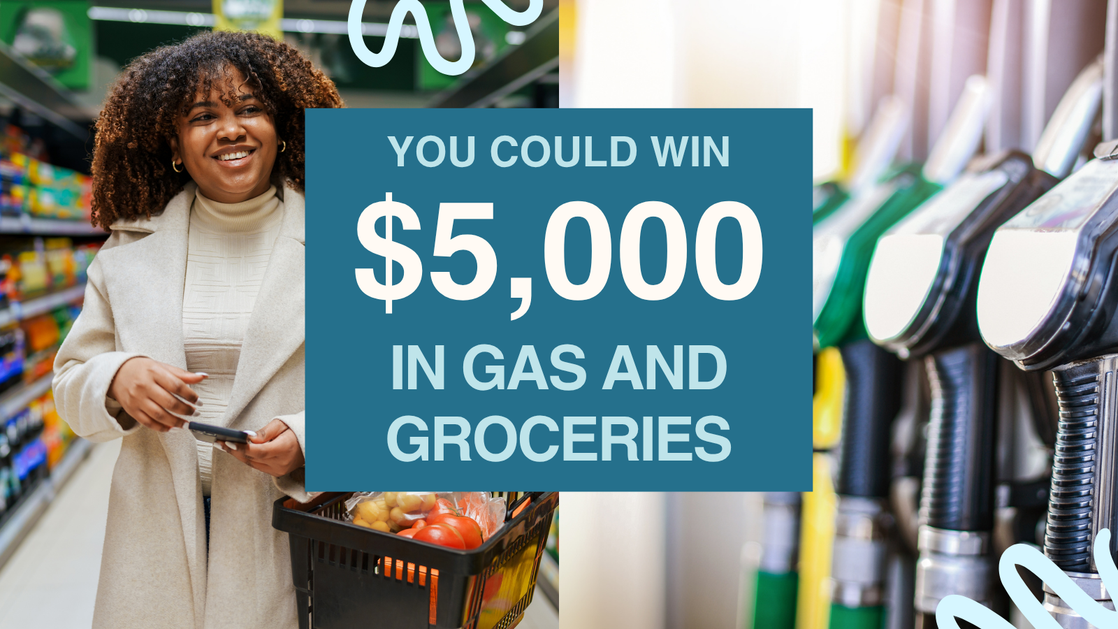 You could 5000 dollars in gas and groceries