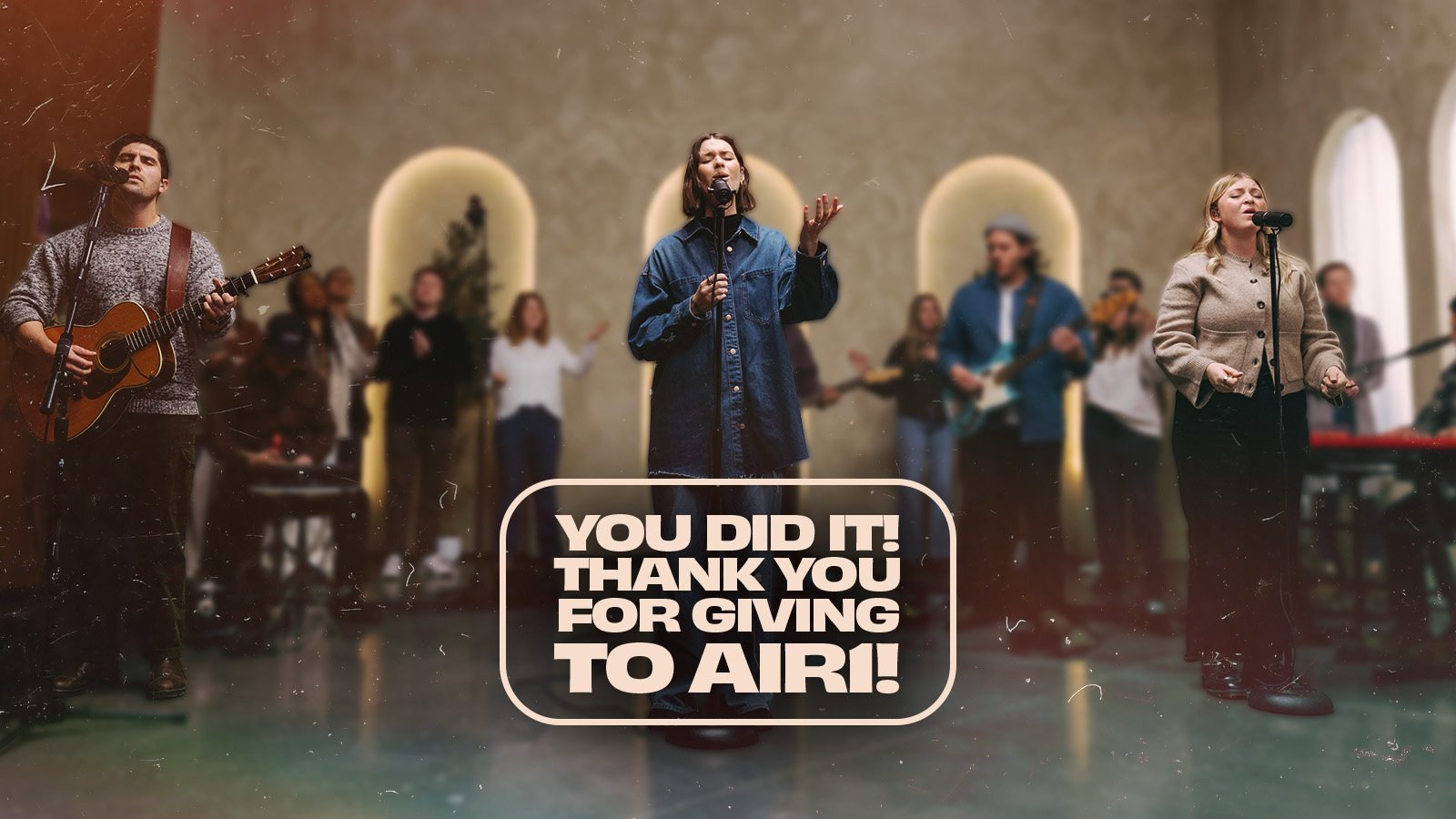 You Did It! Thank You For Giving To Air1