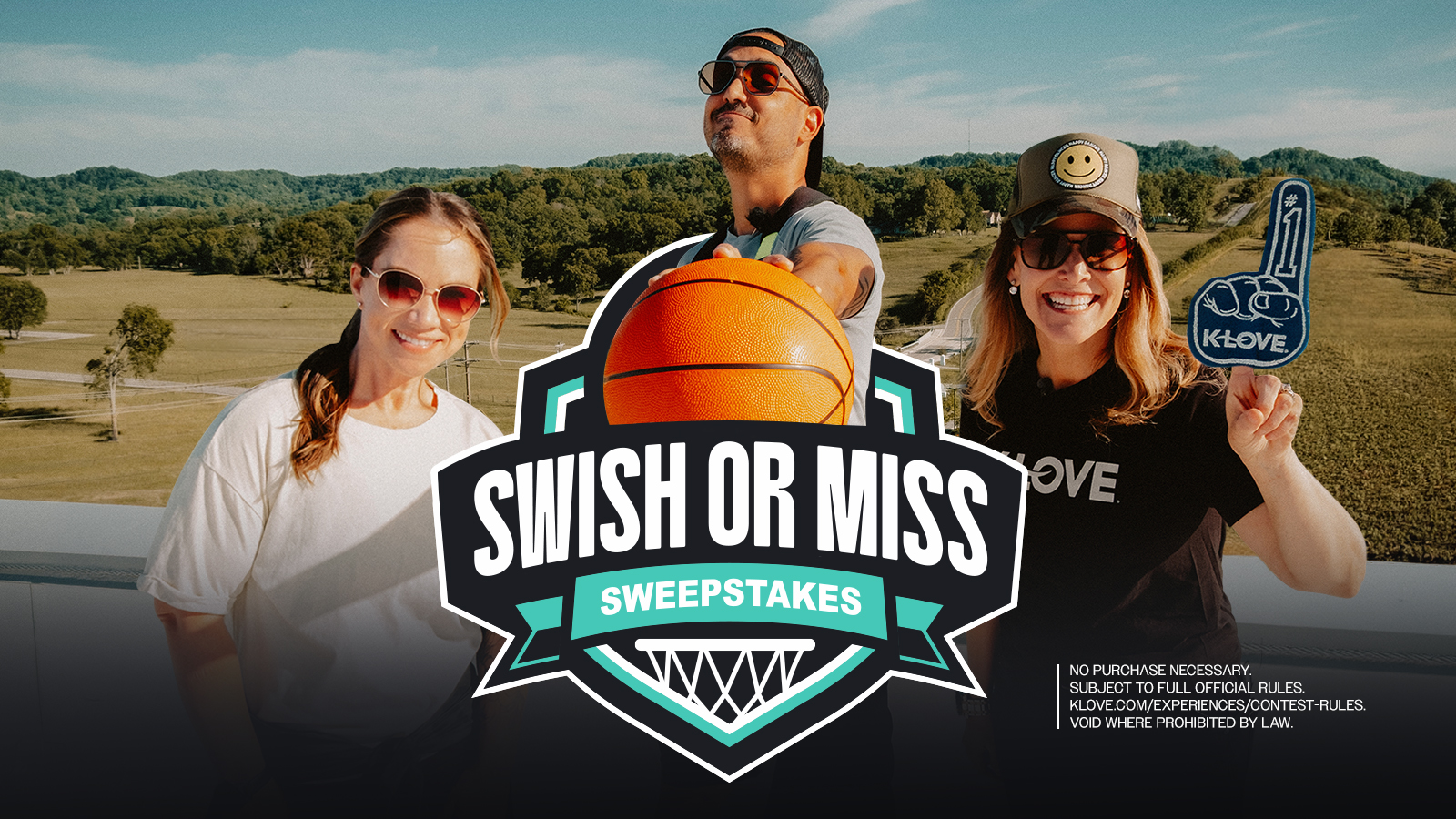 Enter for a chance to win K-LOVE's Swish or Miss Sweepstakes