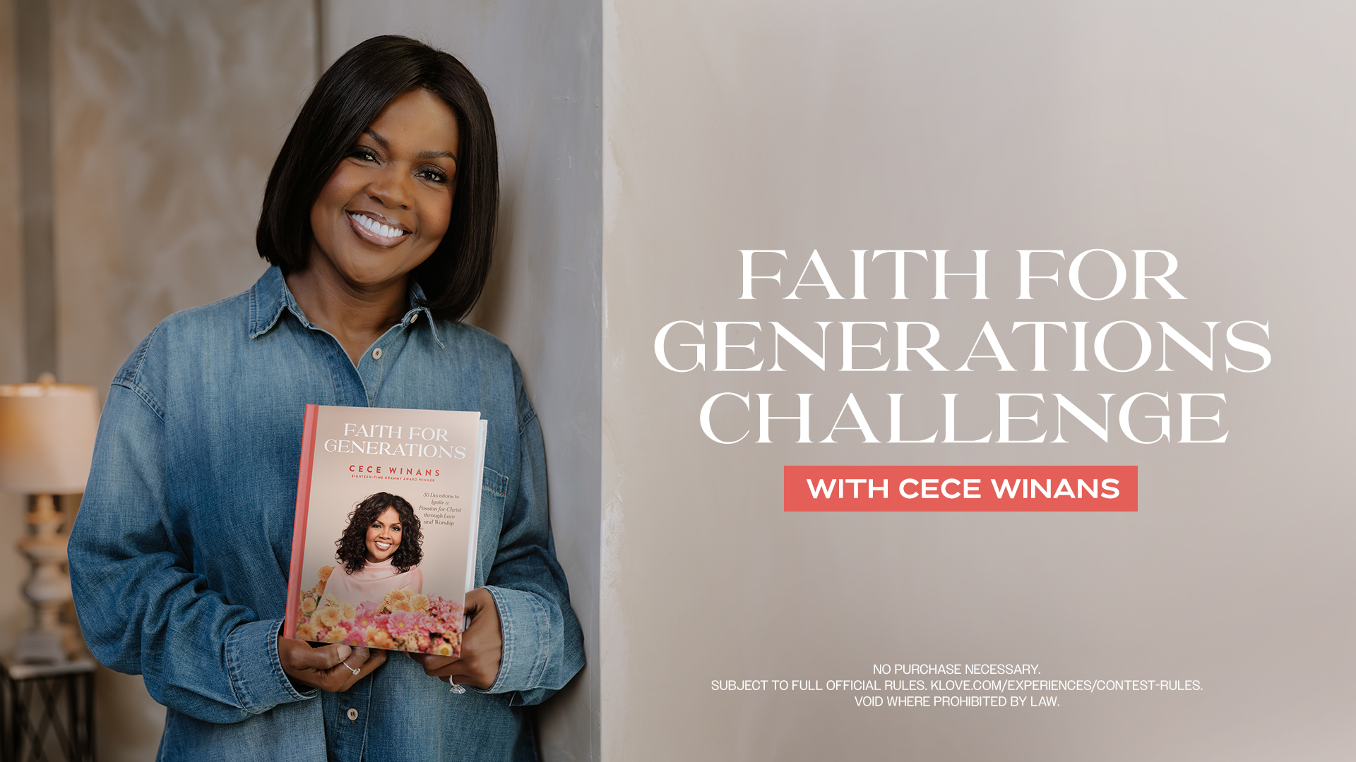 Faith for Generations Challenge with CeCe Winans
