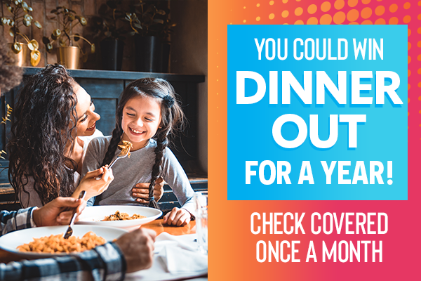 dinner out for a year