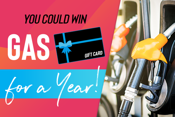 You Could Win Gas for a Year