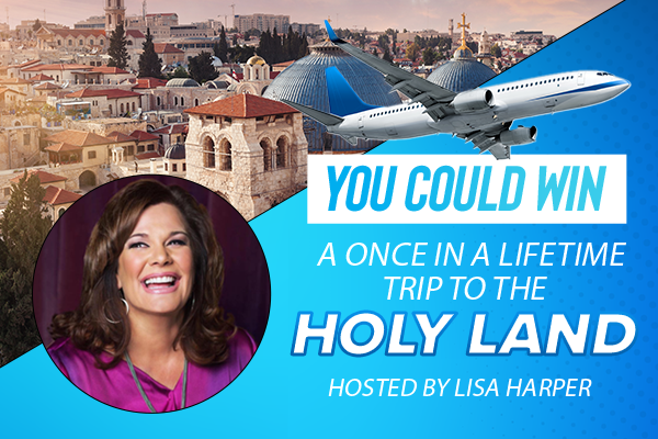 You Could Win a Once In A Lifetime Trip to the Holy Land: Hosted by Lisa Harper