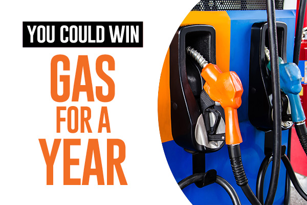 You Could Win Gas for a Year