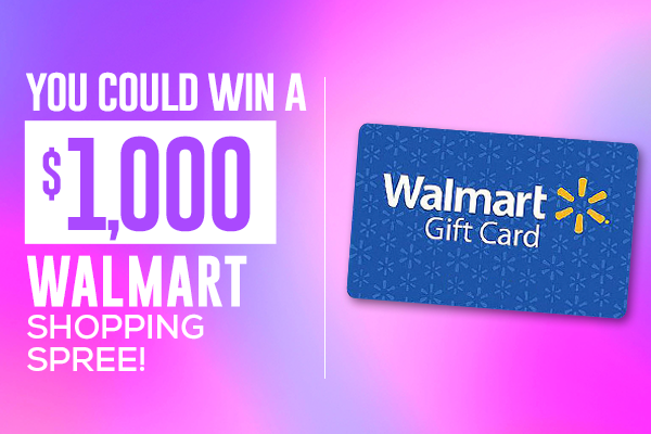 You Could Win $1,000 Walmart Shopping Spree