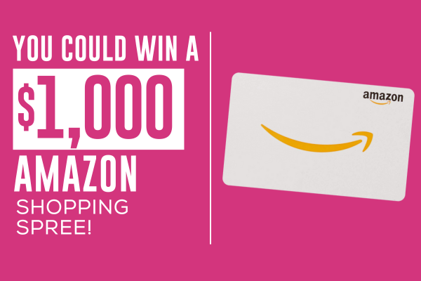You Could Win a $1,000 Amazon Shopping Spree