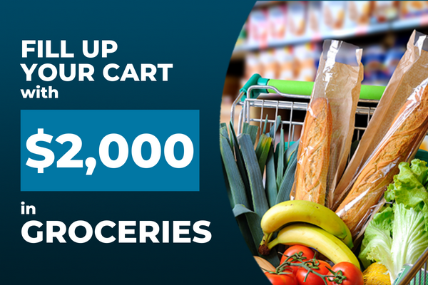 Fill Up Your Cart with $2,000 in Groceries