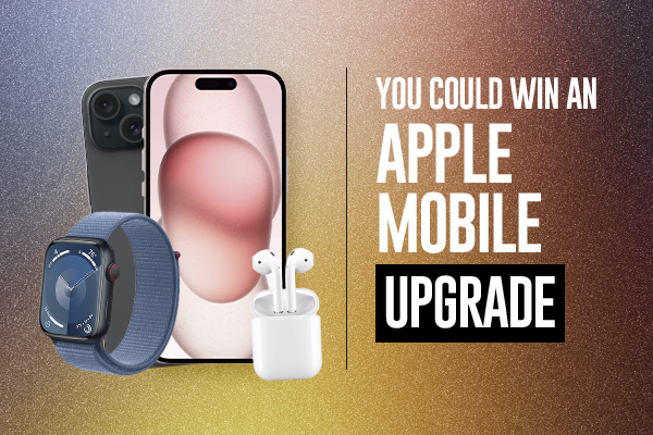 You Could Win an Apple Mobile Upgrade
