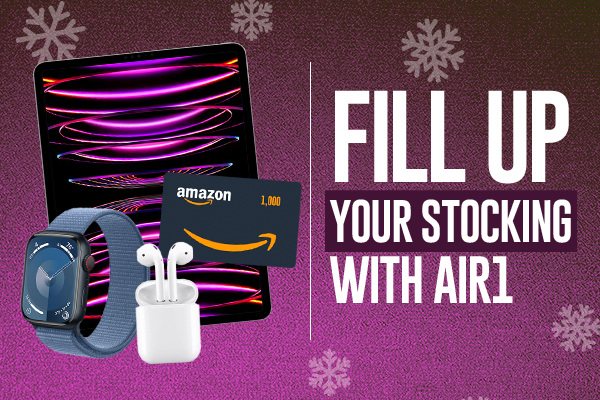 Fill Up Your Stocking with Air1